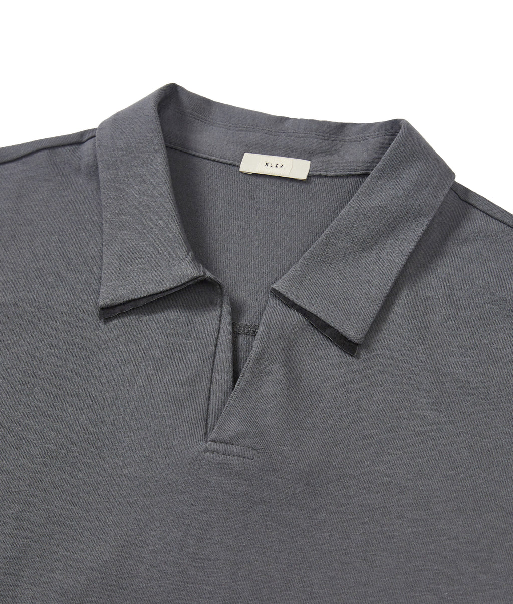 XLIM - Ep.9 01 Polo Shirt (Charcoal) product image 7 | TRAB K-Fashion Australia