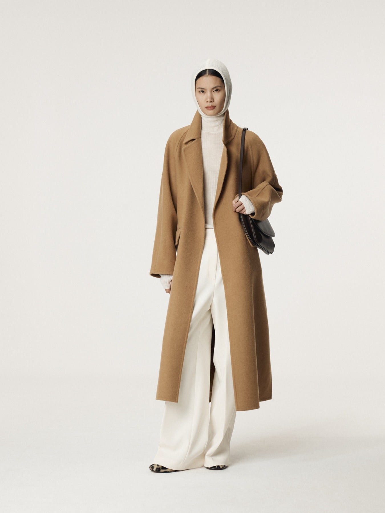 Recto - Classic Belted Handmade Coat (Desert) product image 1 | TRAB K-Fashion Australia
