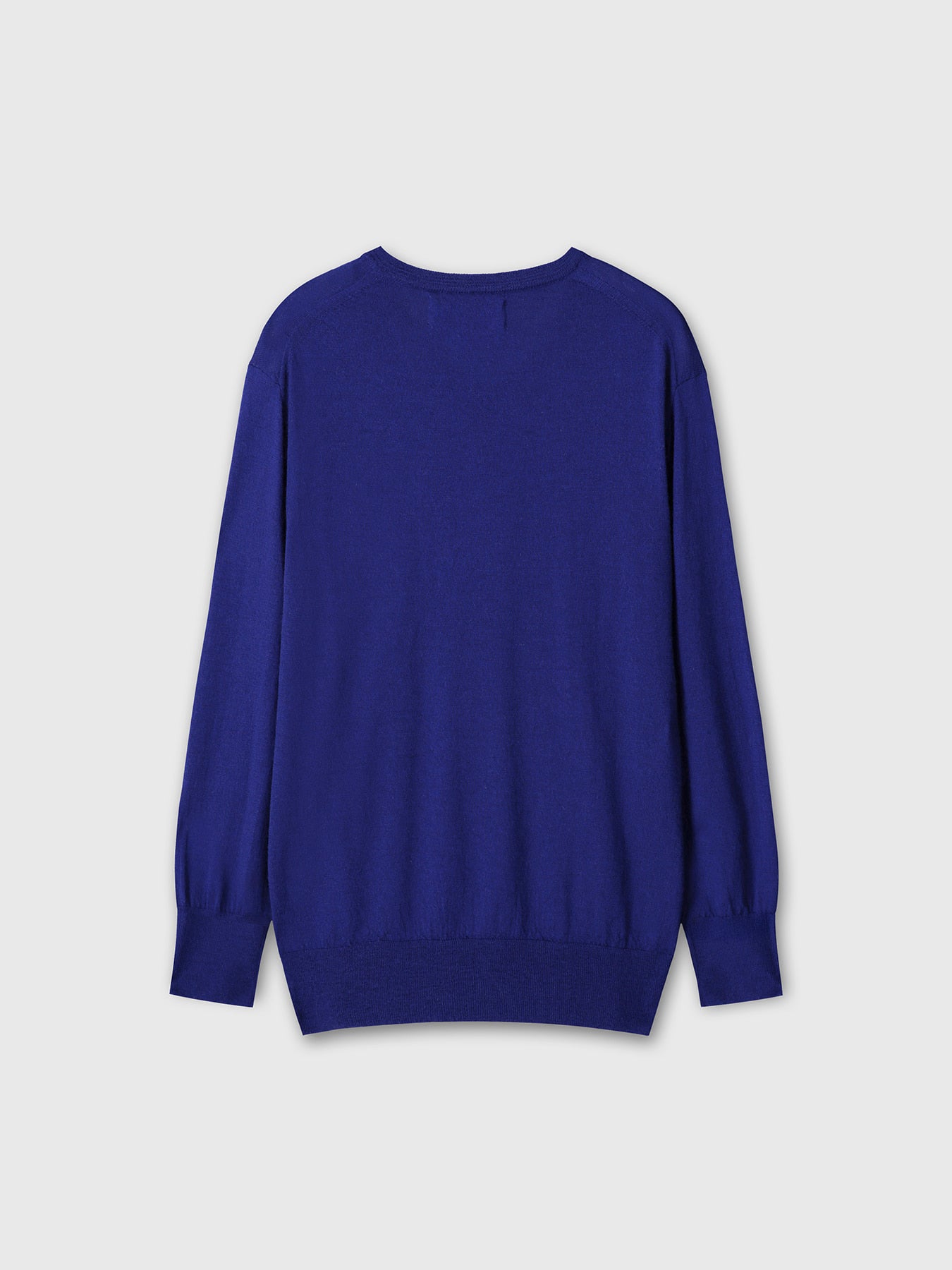 Tonywack - Airy Cashmere V-Neck (Blue) product image 11 | TRAB K-Fashion Australia