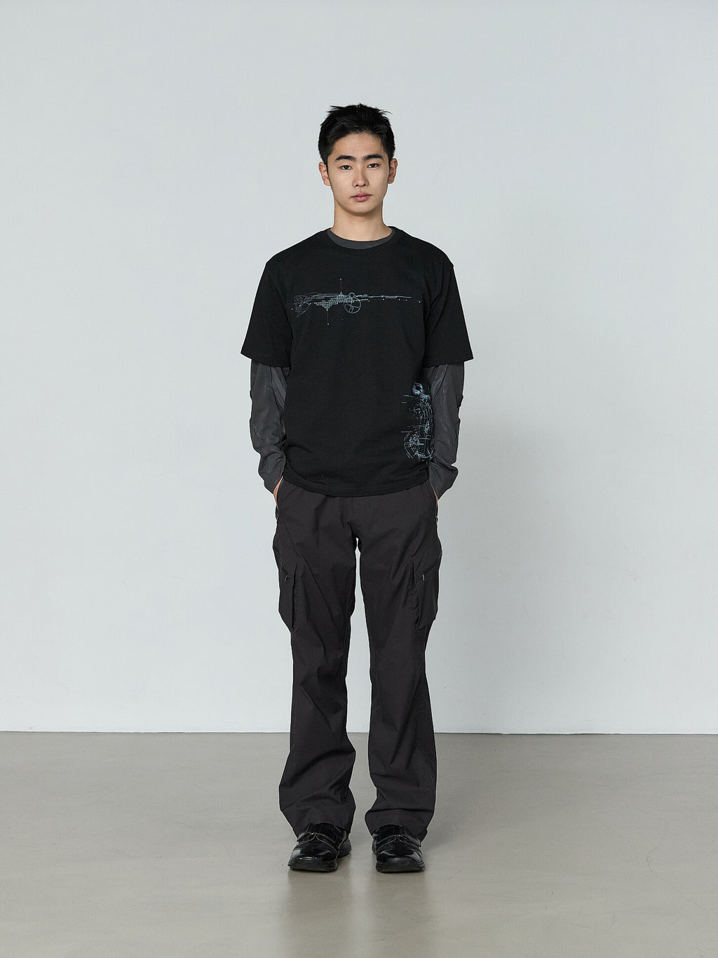 San San Gear - Resonian T-Shirt (Black) product image 2 | TRAB K-Fashion Australia