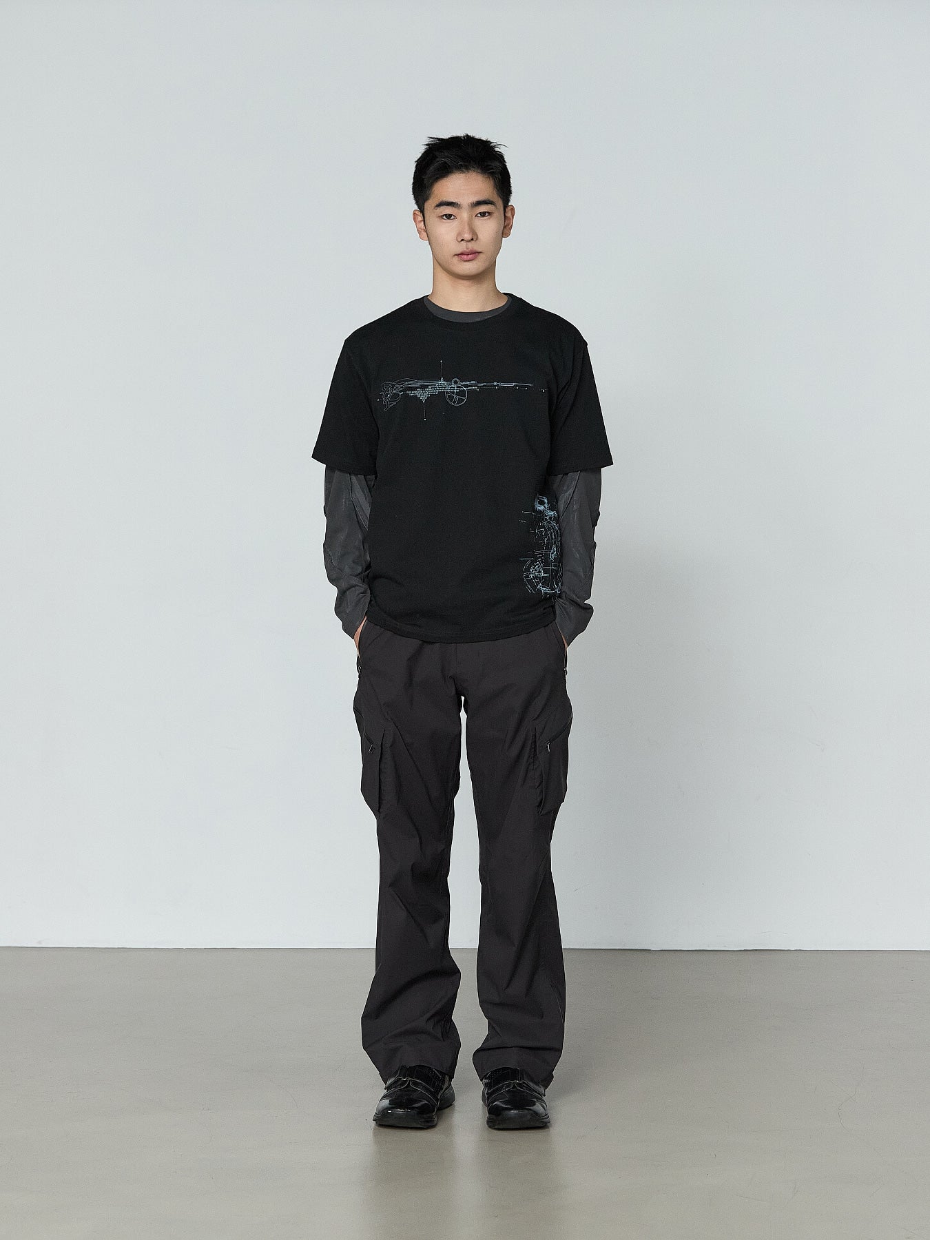 San San Gear - Resonian T-Shirt (Black) product image 2 | TRAB K-Fashion Australia