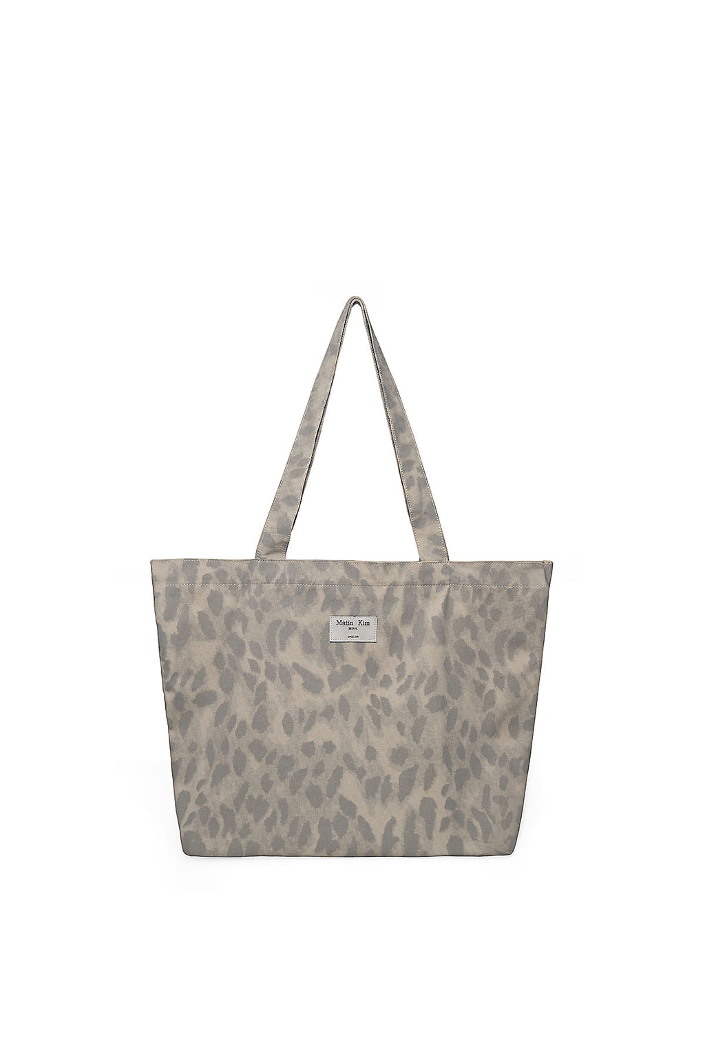 Matin Kim - Matin Washed Pattern Ecobag (Light Grey) product image 2 | TRAB K-Fashion Australia