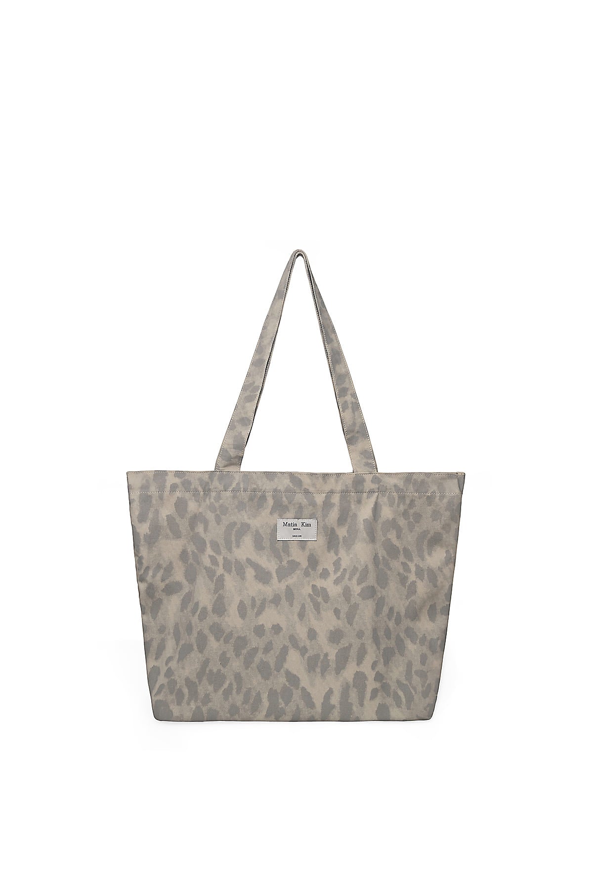 Matin Kim - Matin Washed Pattern Ecobag (Light Grey) product image 2 | TRAB K-Fashion Australia