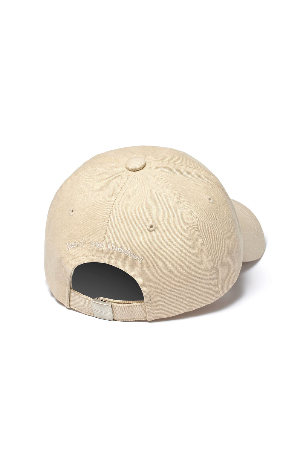 Matin Kim - Matin Volume Logo Ball Cap (Beige) product image 4 | TRAB K-Fashion Australia