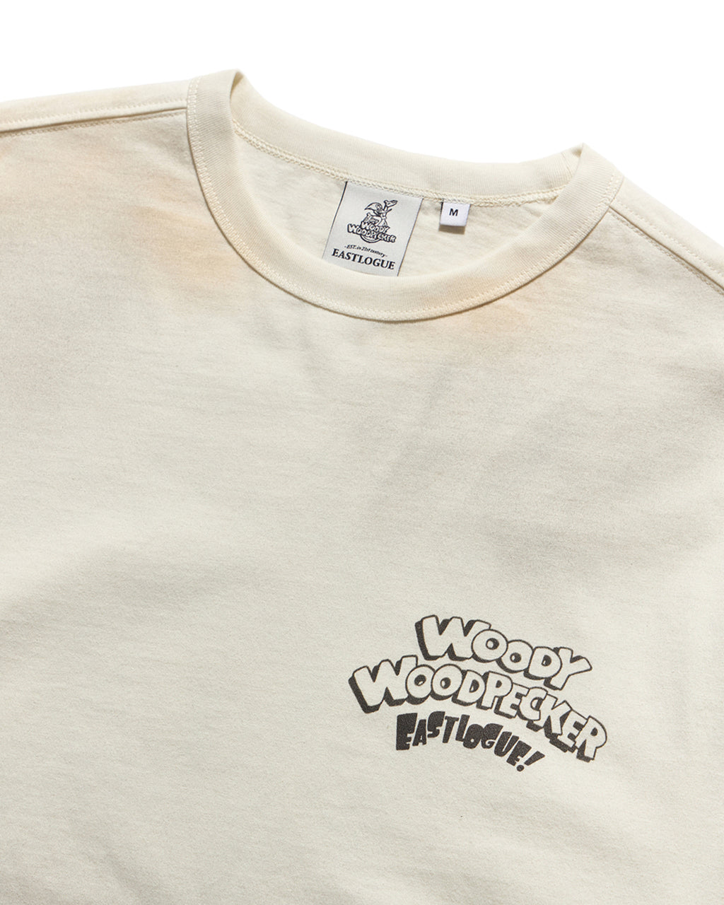 Eastlogue - Weakened Woody Printing L.s T-shirts (Cream) product image 3 | TRAB K-Fashion Australia