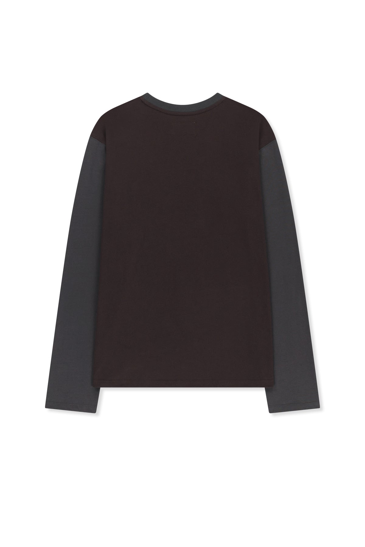 Matin Kim - Tonal Block Logo Top (Brown) product image 2 | TRAB K-Fashion Australia