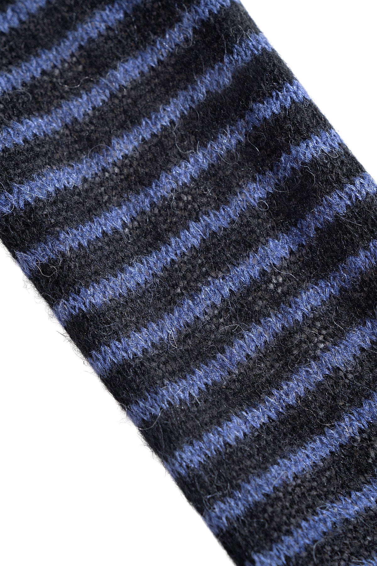 Matin Kim - Multi Stripe Alpaca Blended Muffler (Blue) product image 4 | TRAB K-Fashion Australia