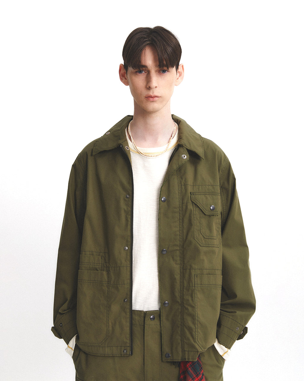 Eastlogue - Mohawk Field Jacket (Olive C/n) product image 2 | TRAB K-Fashion Australia