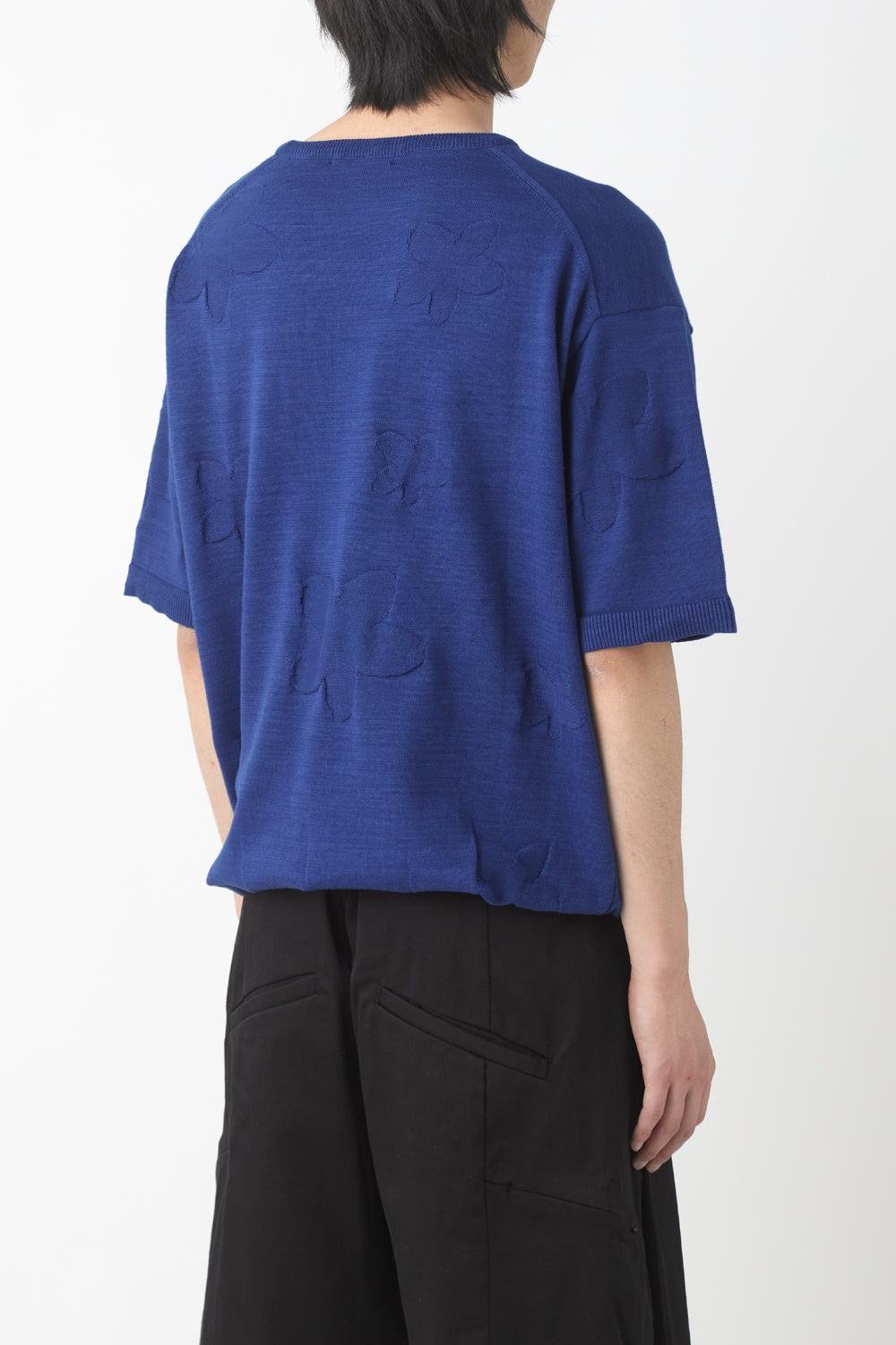 Hatchingroom - Floral Jacquard Knit V2 (Royal Blue) product image 11 | TRAB K-Fashion Australia