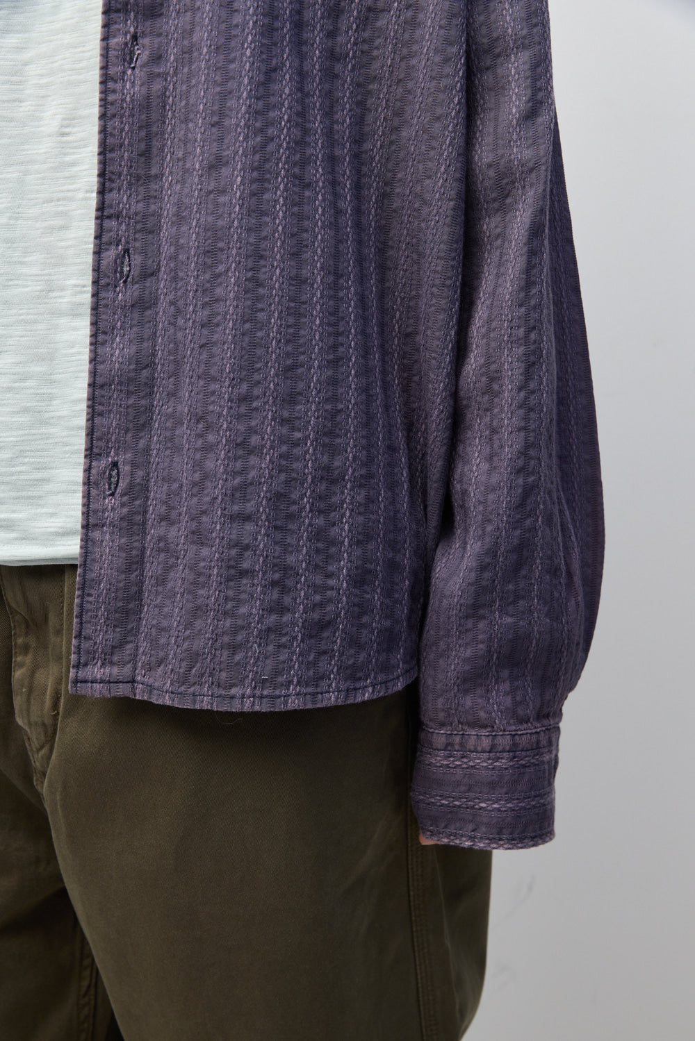 Hatchingroom - Crochet Shirt (Bleached Blue) product image 14 | TRAB K-Fashion Australia