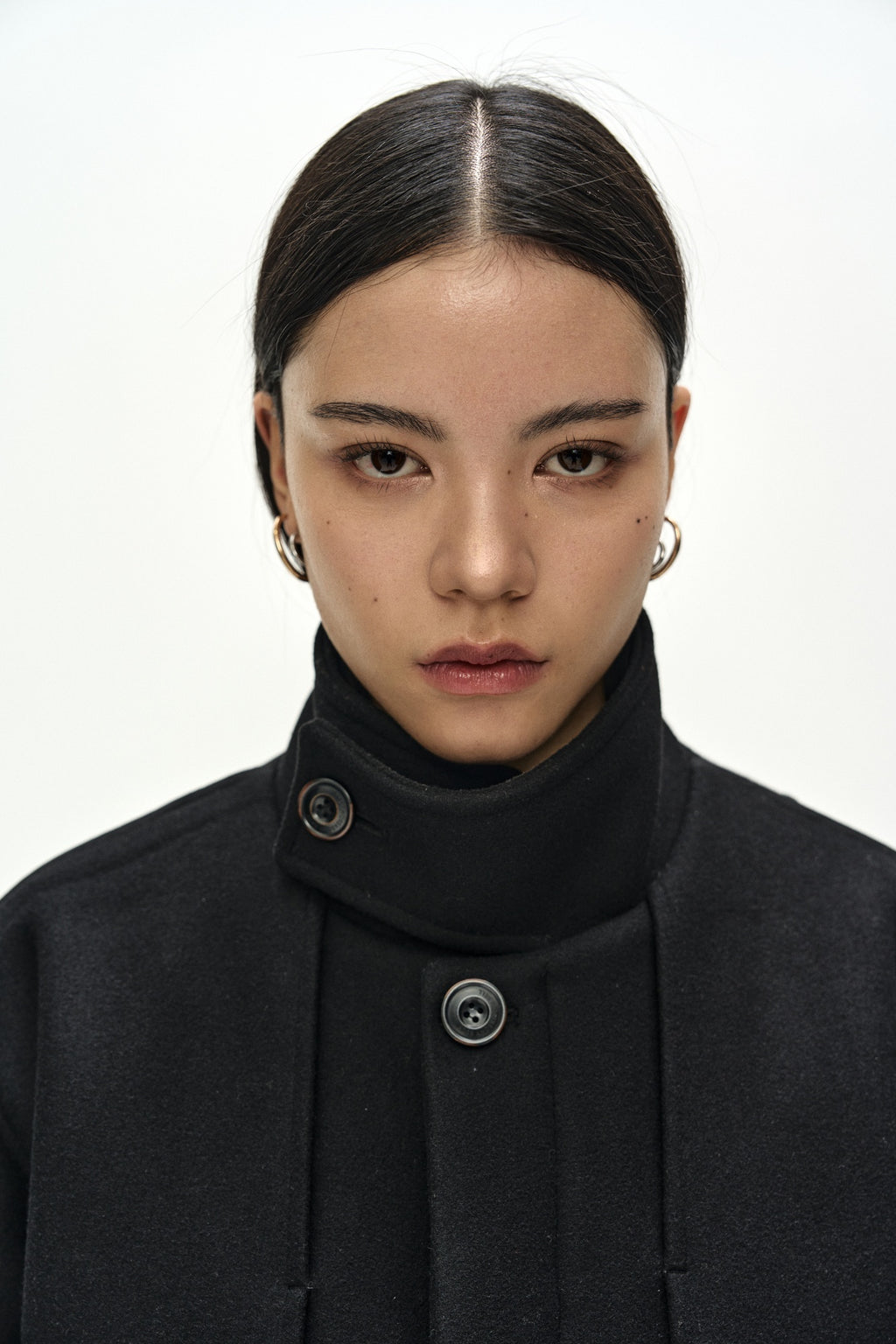 Andersson Bell - Linus Harrington Wool Jacket (black) (Black) product image 12 | TRAB K-Fashion Australia