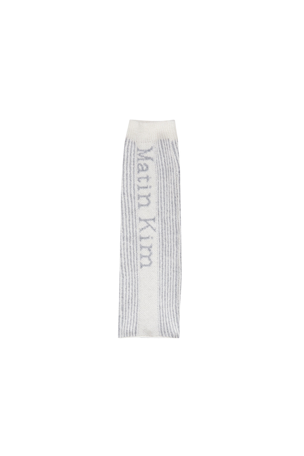 Matin Kim - Matin Stripe Leg Warmer (White) product image 4 | TRAB K-Fashion Australia
