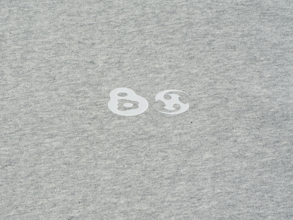 San San Gear - San San X B.E Logo T-Shirt (Melange Grey) product image 6 | TRAB K-Fashion Australia