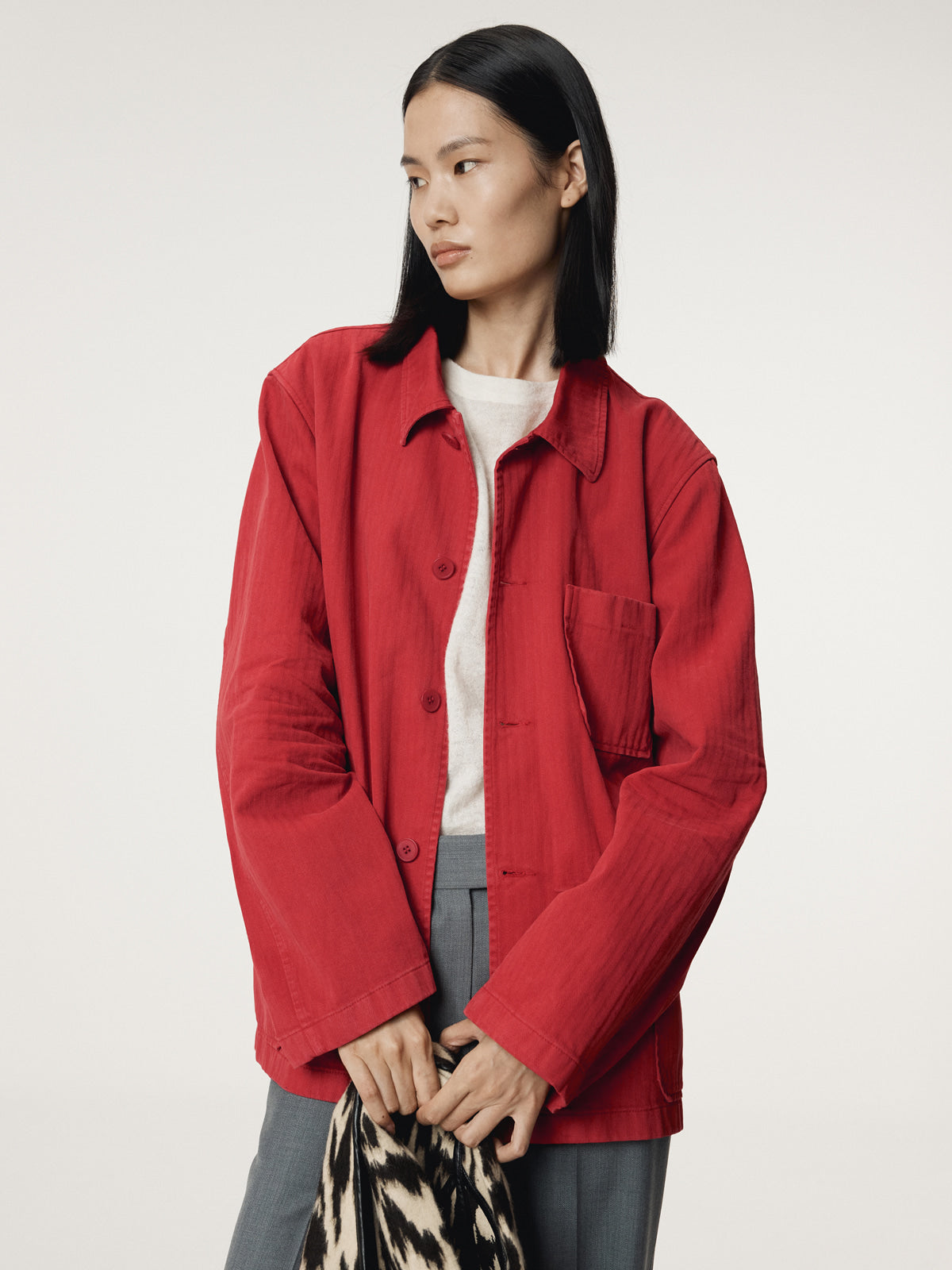 Recto - Garment Dyed Work Jacket (Red) product image 9 | TRAB K-Fashion Australia