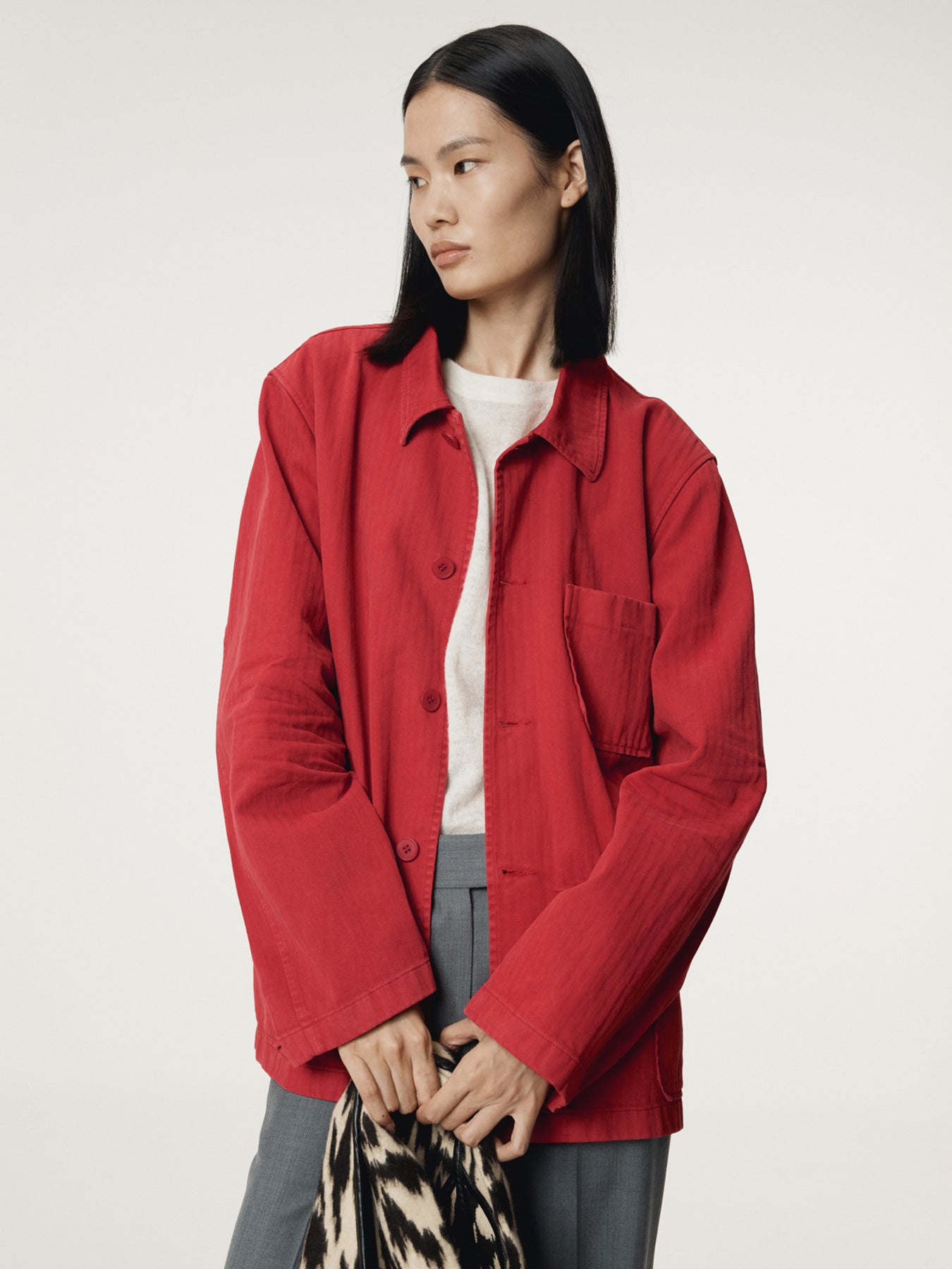 Recto - Garment Dyed Work Jacket (Red) product image 9 | TRAB K-Fashion Australia