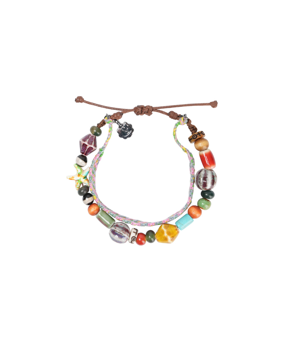 Coyseio - Flower Knotted Bead Bracelet Multi product image 10 | TRAB K-Fashion Australia