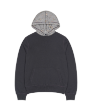 Coyseio - Vintage Washed Teji Graphic Hoodie (Navy) product image 1 | TRAB K-Fashion Australia