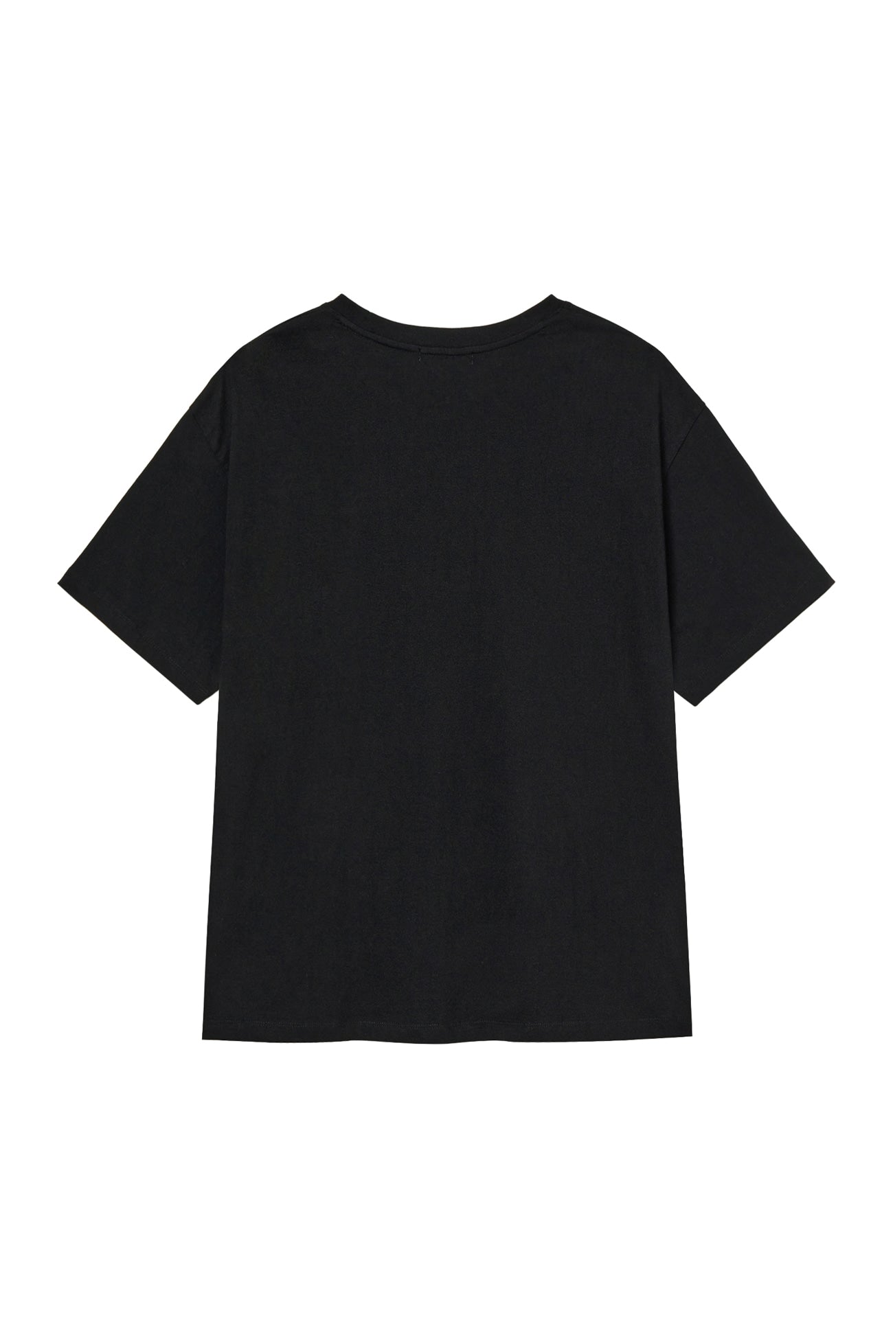 Deinet - Application Stitch T-Shirt (Black) product image 2 | TRAB K-Fashion Australia