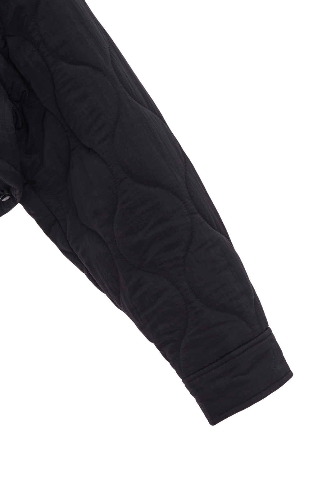 Matin Kim - Bolero Short Padding Jumper (Black) product image 4 | TRAB K-Fashion Australia