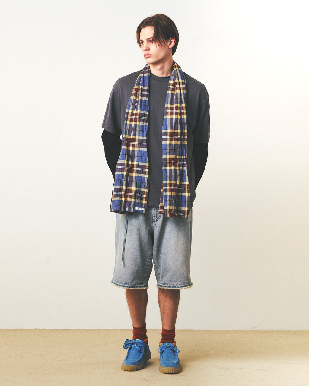 Eastlogue - Ea Basic T-shirts (Charcoal) product image 9 | TRAB K-Fashion Australia