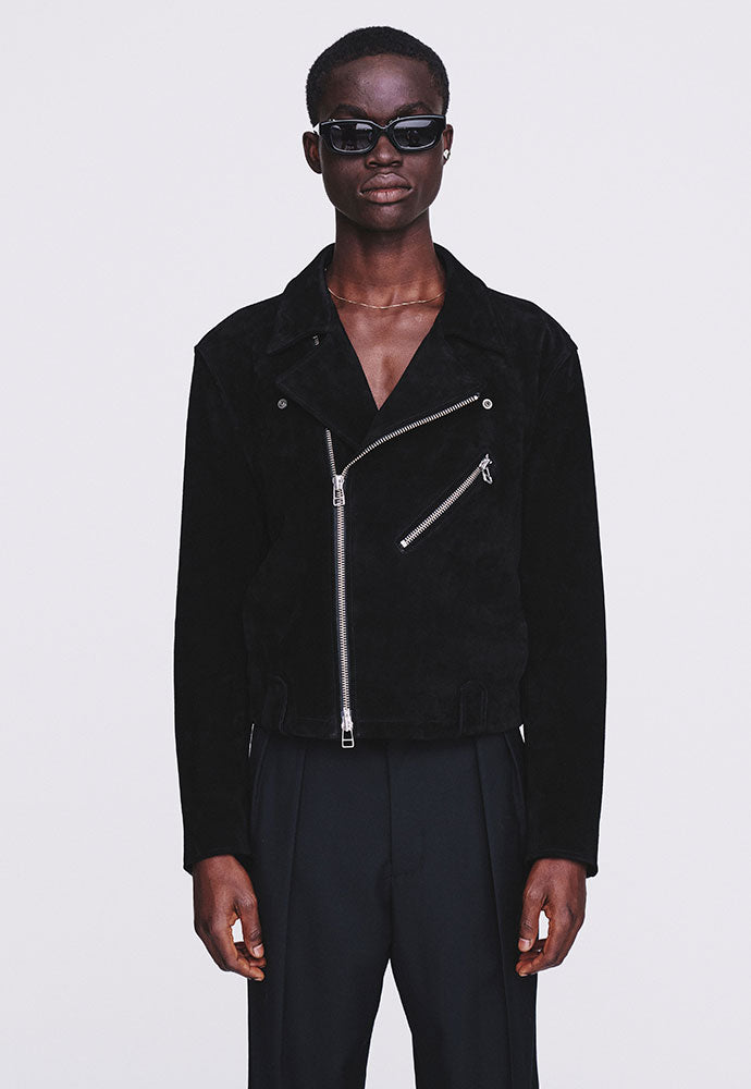 Tonywack - Suede Biker Jacket (Black) product image 6 | TRAB K-Fashion Australia