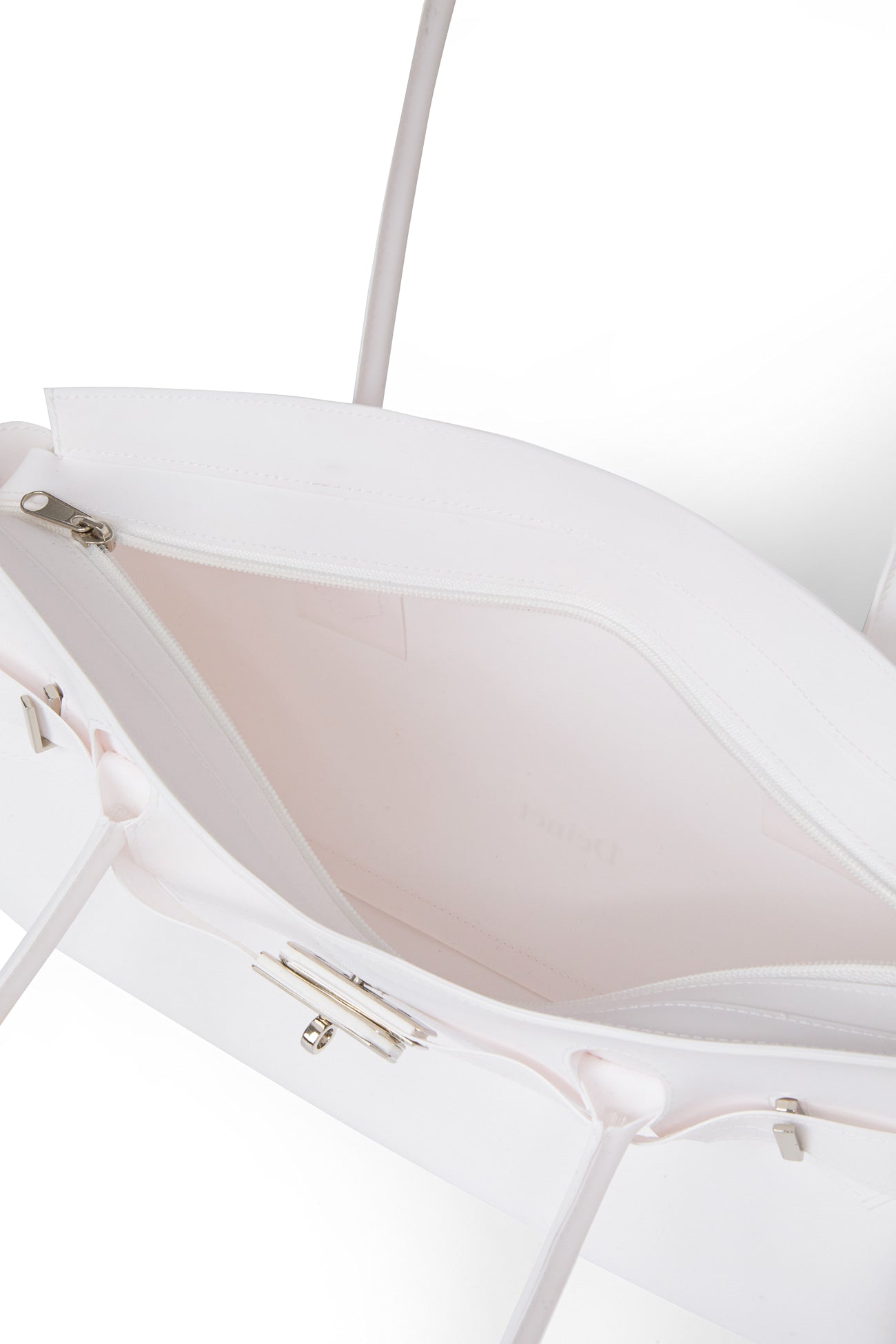 Deinet - [free Card Wallet] Jelly Two-Way Bag (White) product image 10 | TRAB K-Fashion Australia