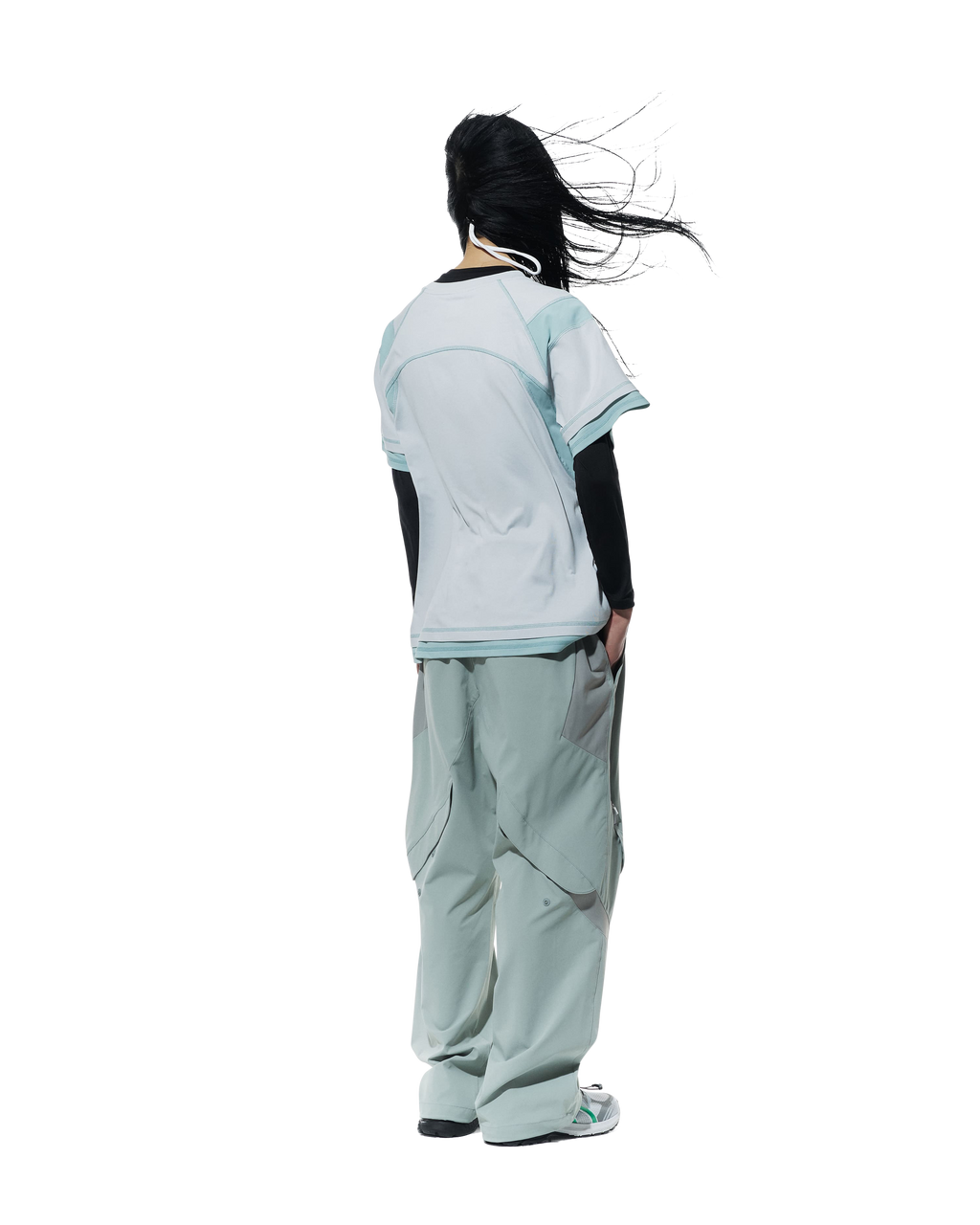 San San Gear - Flash Pants (Grey) product image 3 | TRAB K-Fashion Australia