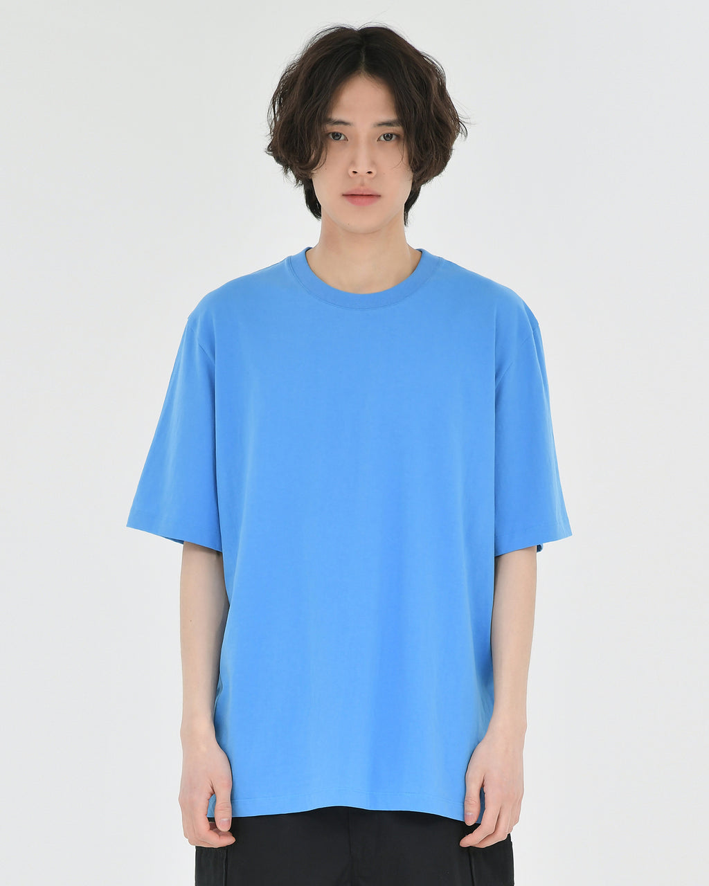 Brownyard - Essential T Shirt (Blue) product image 1 | TRAB K-Fashion Australia