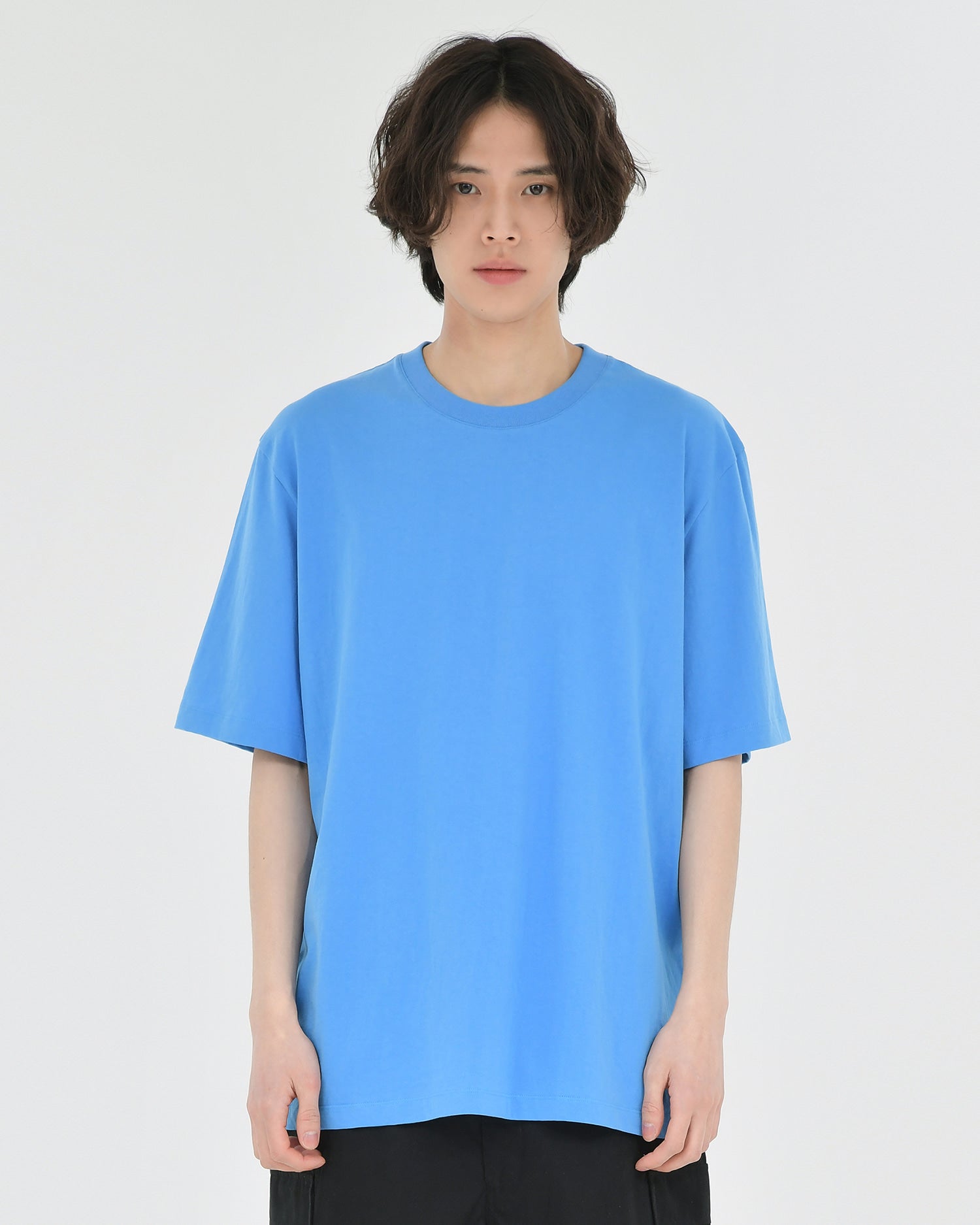 Brownyard - Essential T Shirt (Blue) product image 1 | TRAB K-Fashion Australia