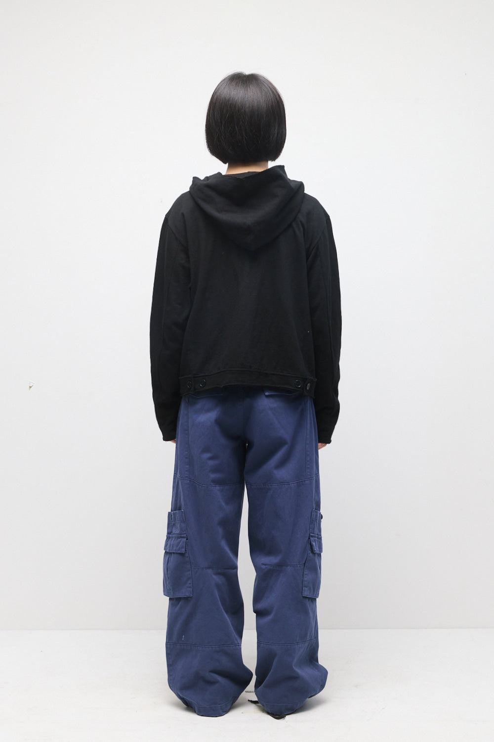 Hatchingroom - Rough Hoodie Slub (Black) product image 6 | TRAB K-Fashion Australia