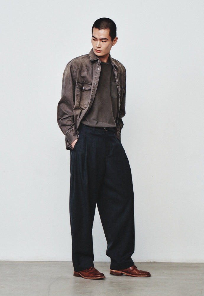 Art if acts - Vintage Western Shirt (Moss Grey) product image 7 | TRAB K-Fashion Australia