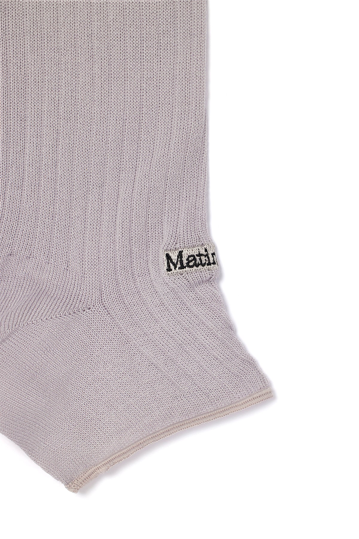 Matin Kim - Soft Warmer Half Knee Socks (Grey) product image 3 | TRAB K-Fashion Australia