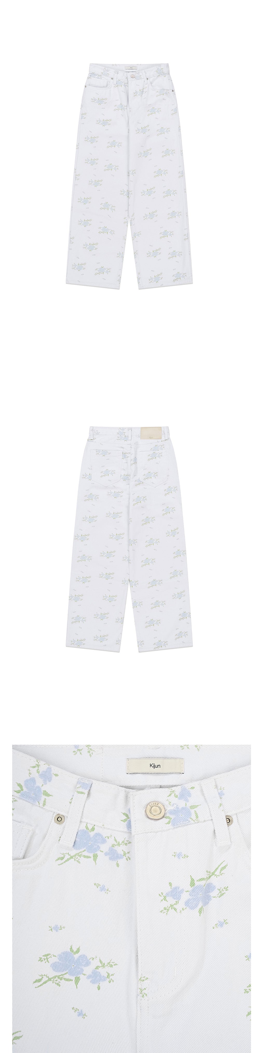 Kijun - Bloom Jeans (Sky Blue) product image 2 | TRAB K-Fashion Australia
