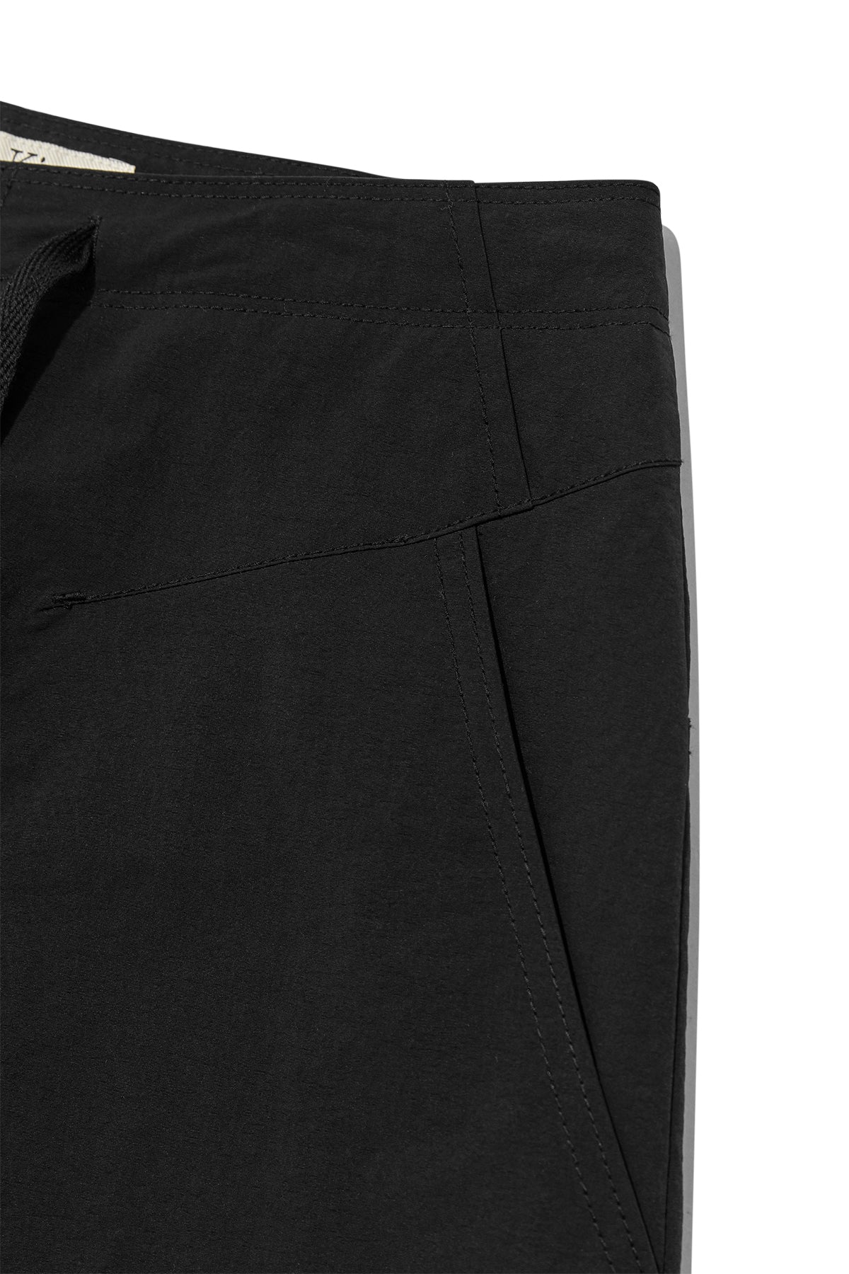 Matin Kim - Nylon String Half Pants (Black) product image 4 | TRAB K-Fashion Australia