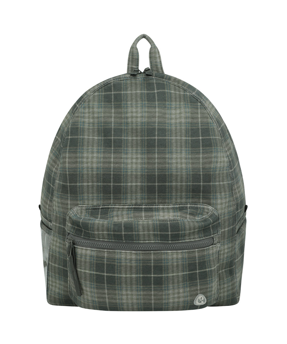 Coyseio - Chunky Sweat Check Backpack (Khaki) product image 13 | TRAB K-Fashion Australia