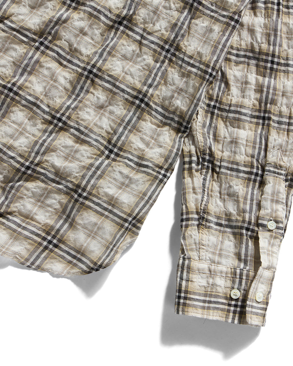 Eastlogue - Holiday Shirts (Beige & Black Check) product image 8 | TRAB K-Fashion Australia