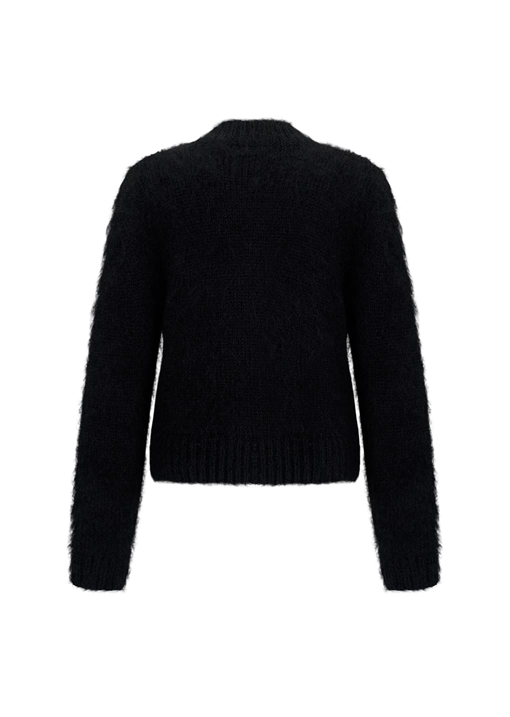 Amomento - mohair bulky cardigan (Black) product image 12 | TRAB K-Fashion Australia
