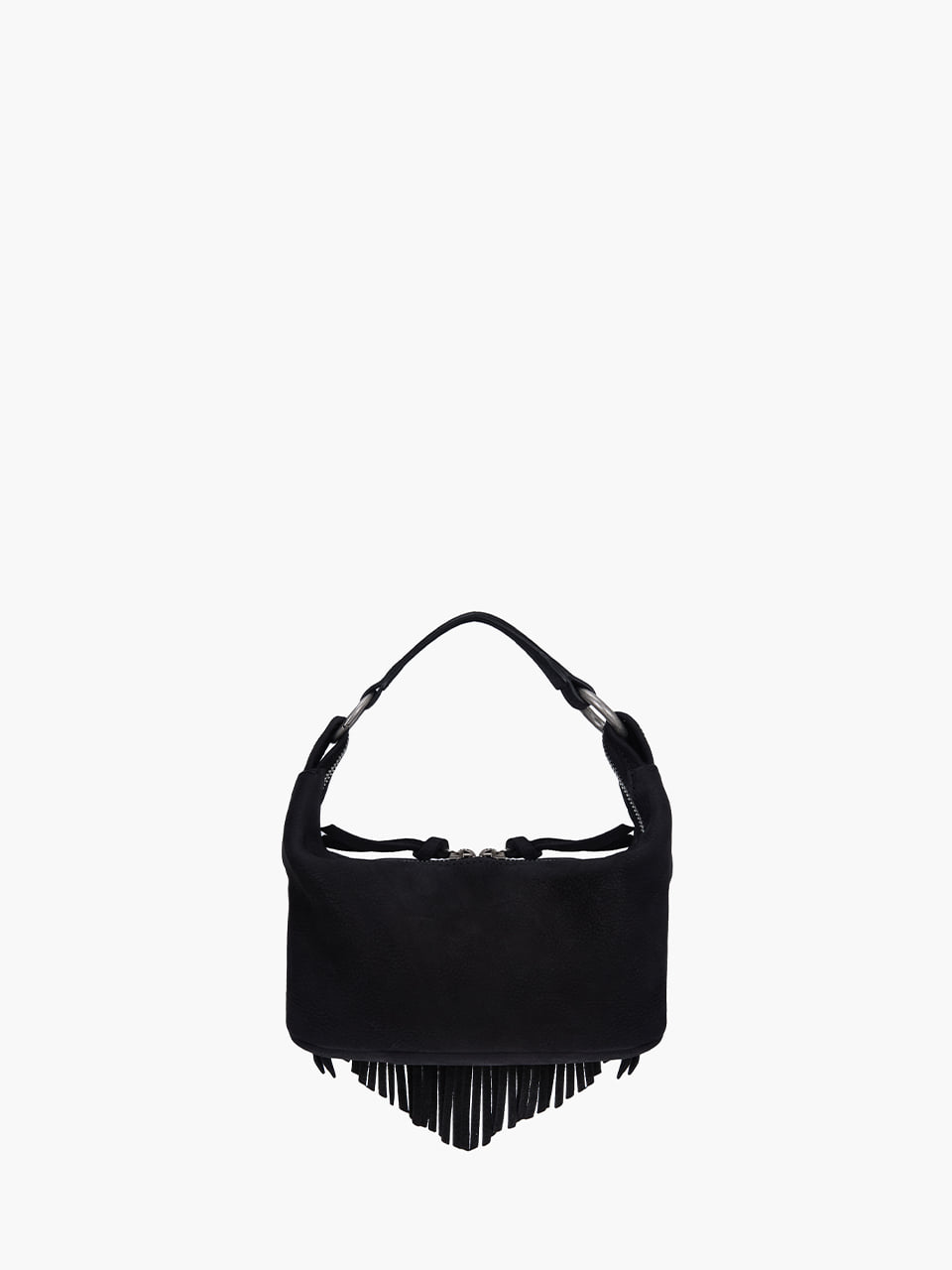 Marge Sherwood - City Hobo Micro (Black Studded Nubuck) product image 5 | TRAB K-Fashion Australia