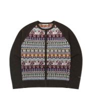Coyseio - Cottage Knit Cardigan (Brown) product image 1 | TRAB K-Fashion Australia