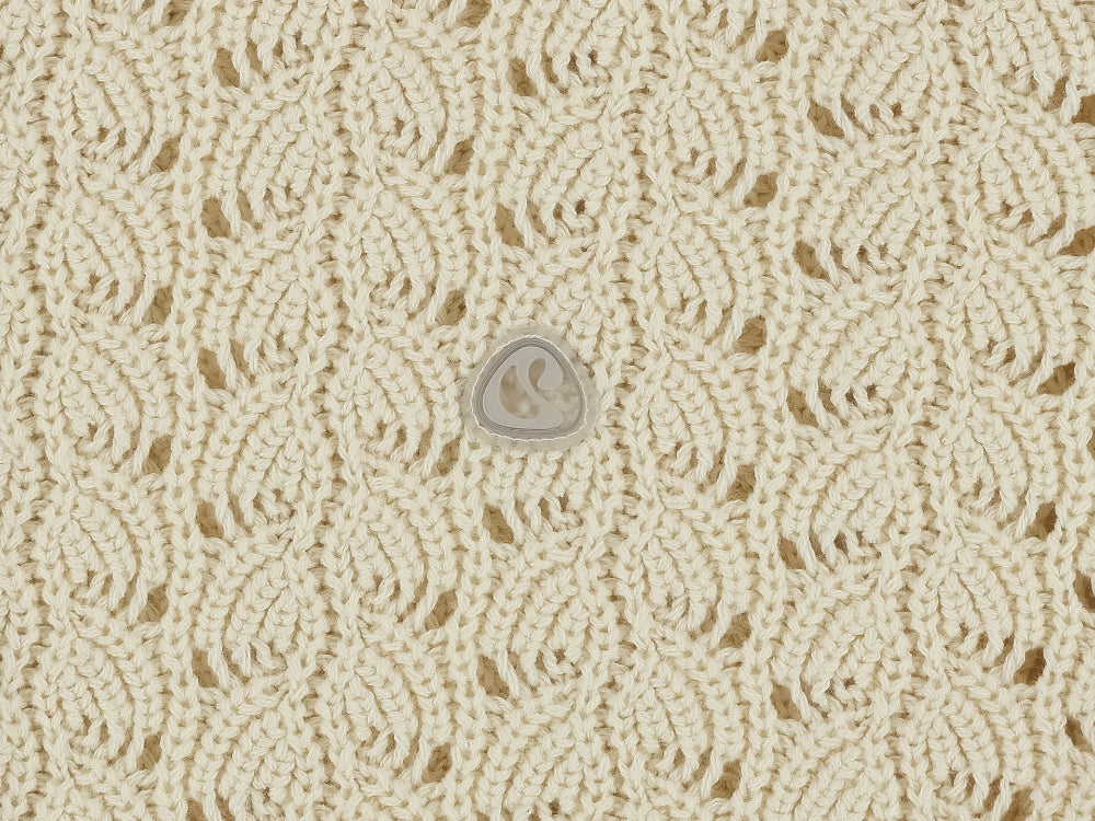 Coyseio - Wave Knit Cardigan (Ivory) product image 14 | TRAB K-Fashion Australia