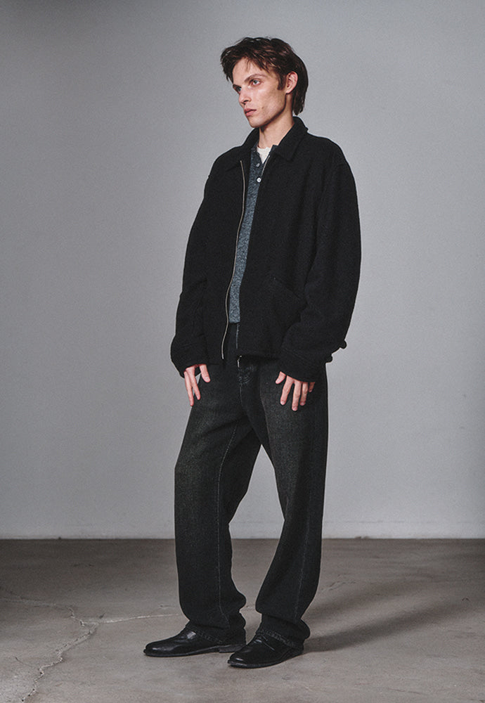 Art if acts - Washed Wool Sports Jacket (Black) product image 3 | TRAB K-Fashion Australia