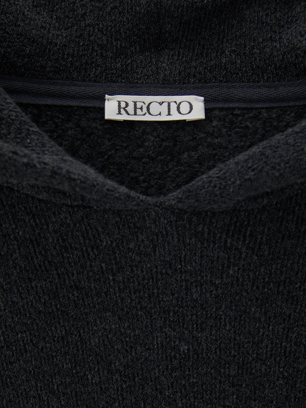 Recto - Mens Rc Embroidered Hoodie (Charcoal Grey) product image 3 | TRAB K-Fashion Australia