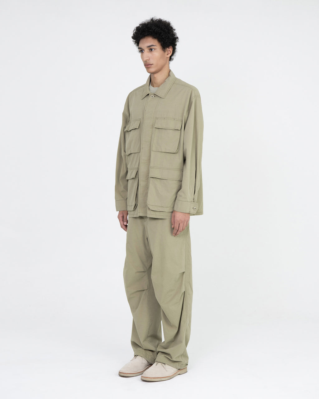 Brownyard - Washed Bdu Jacket (Dark Beige) product image 4 | TRAB K-Fashion Australia