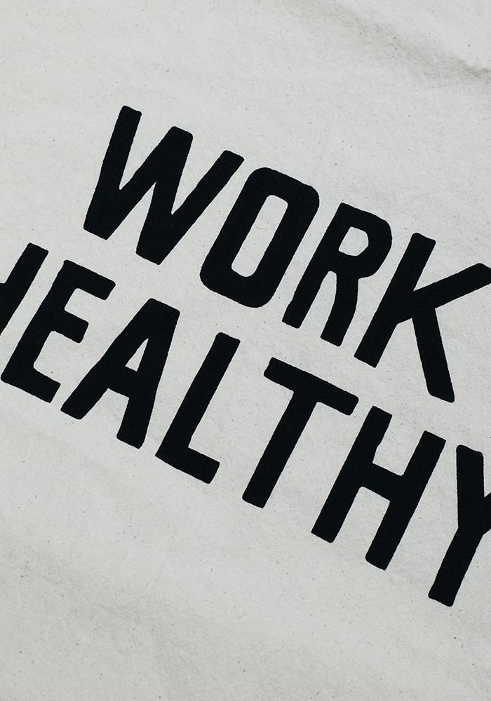 Collect Pieces - Work Healthy Market Bag (Natural) product image 2 | TRAB K-Fashion Australia