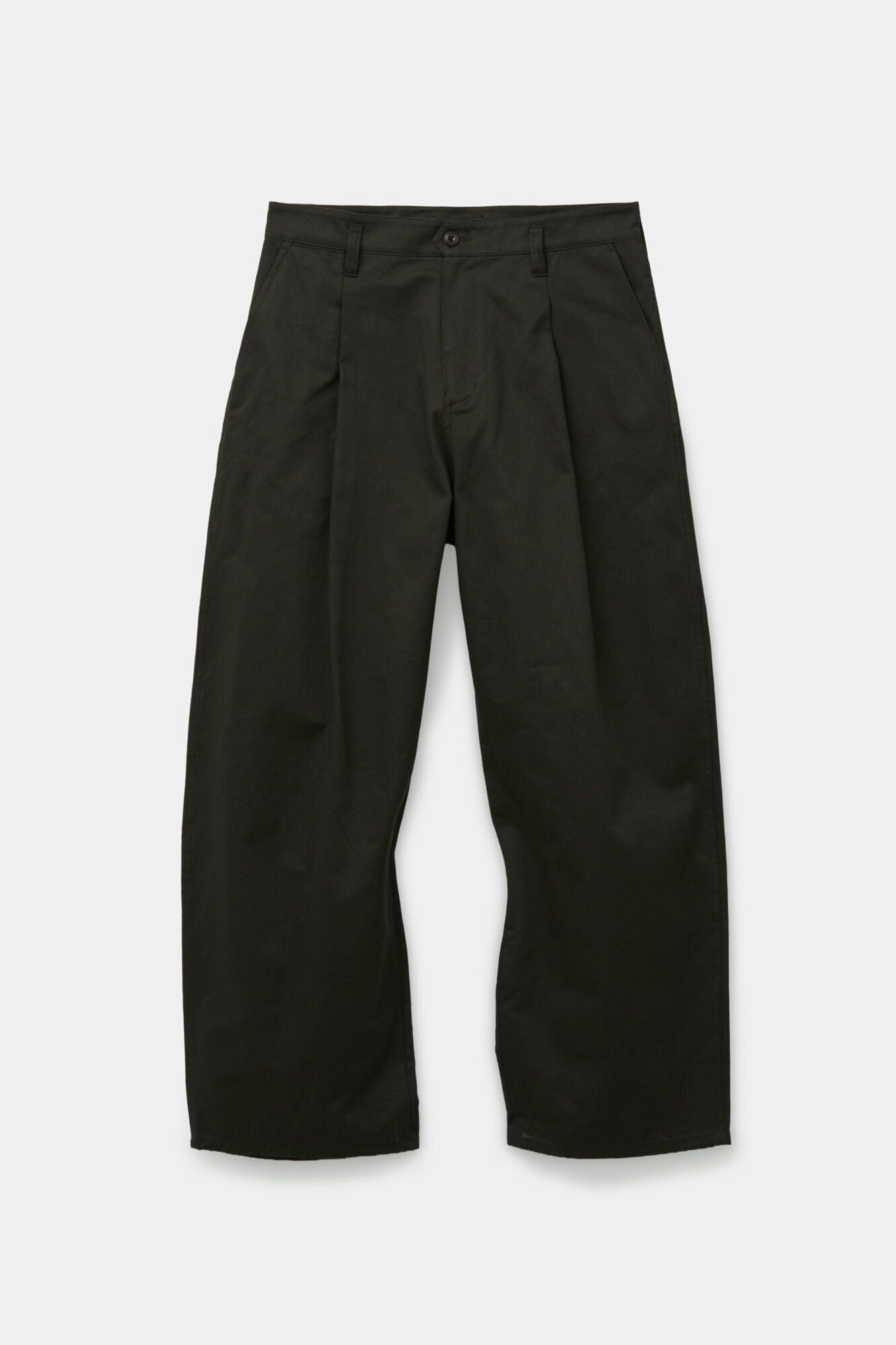Coor - Classic One Tuck Chino Pants V2 (Dark Brown) product image 1 | TRAB K-Fashion Australia