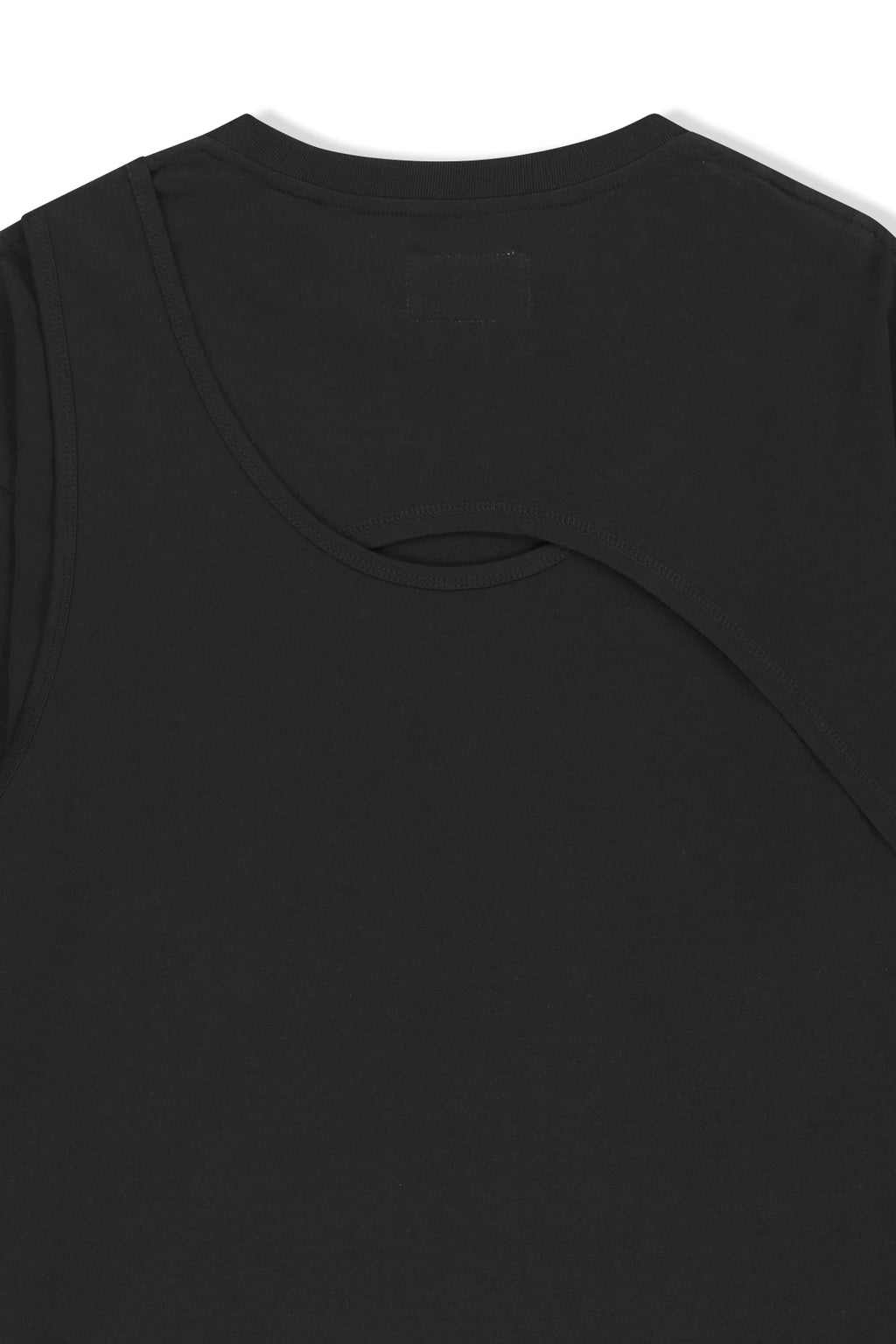 Matin Kim - Cross Back Layered Top (Black) product image 5 | TRAB K-Fashion Australia