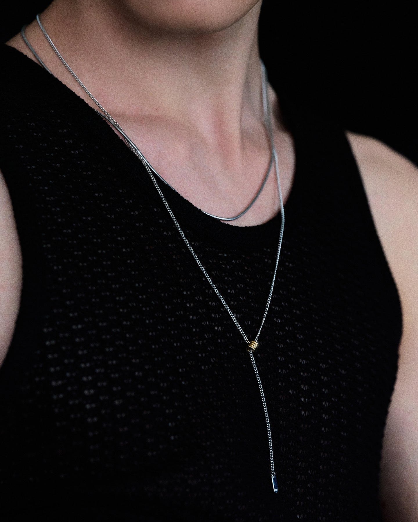 Numbering - Coil Drawstring Necklace #8705 product image 2 | TRAB K-Fashion Australia