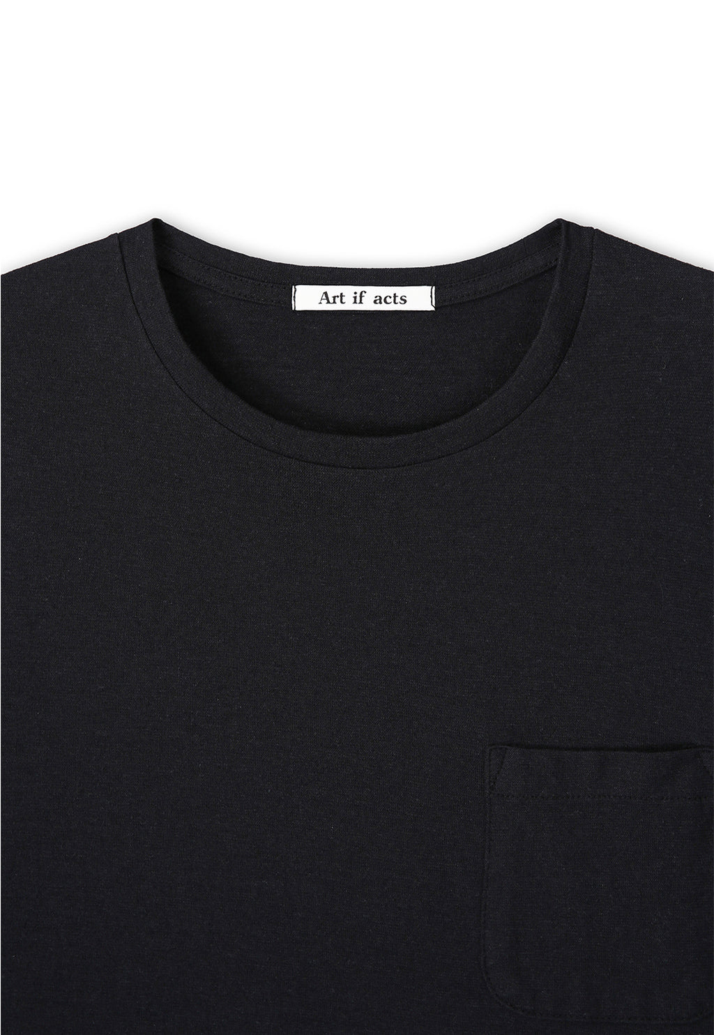 Art if acts - Linen Pocket Tee (Black) product image 8 | TRAB K-Fashion Australia