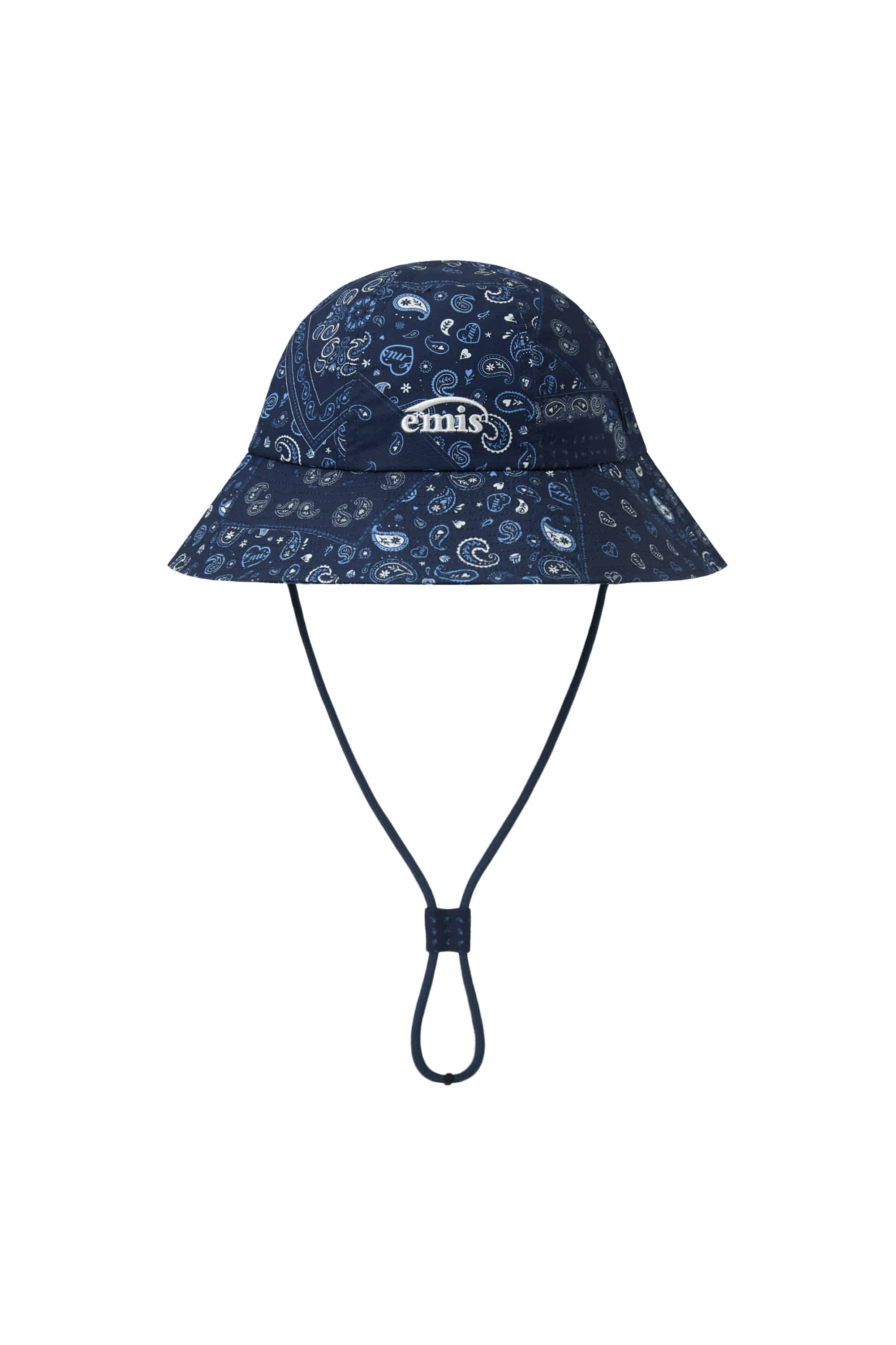 Emis - Paisley Bucket Hat (Navy) product image 1 | TRAB K-Fashion Australia