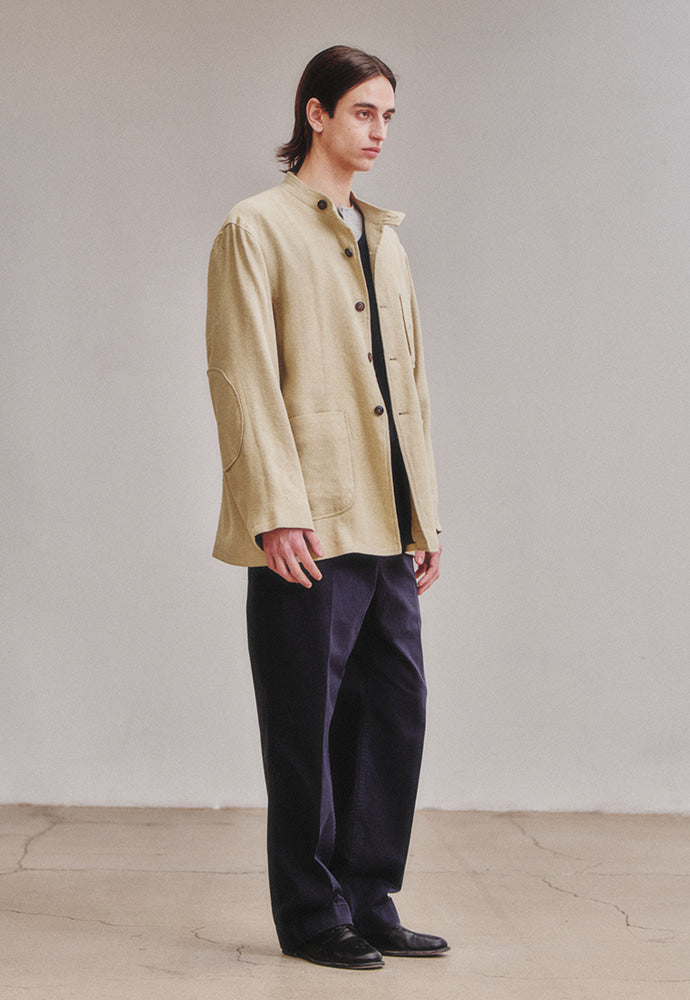 Art if acts - Silk French Forestiere Jacket (Beige) product image 5 | TRAB K-Fashion Australia